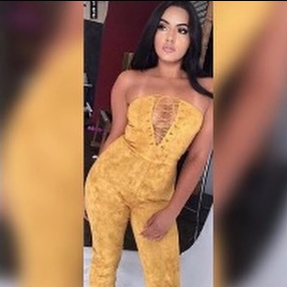 Halter top jumpsuit